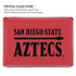 San Diego State University Logo Red MacBook Air 13in M1 (2021) Case plus Skin