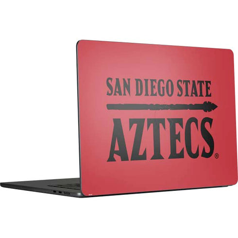 San Diego State University Logo Red MacBook Air 15 in (2023) Skin