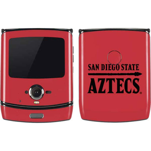 San Diego State University Logo Red Motorola RAZR Skin