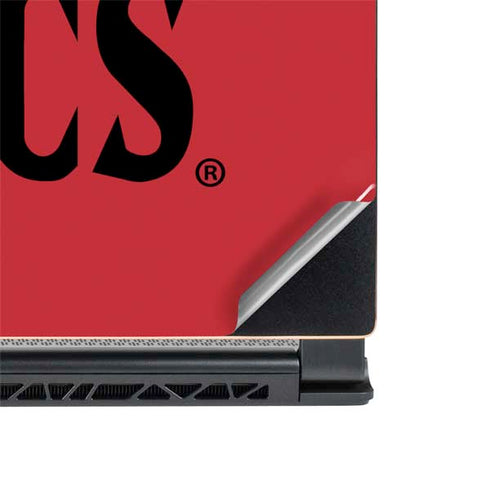 San Diego State University Logo Red MSI GS65 Stealth Laptop Skin