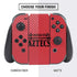 San Diego State University Logo Red Nintendo Switch Bundle Skin