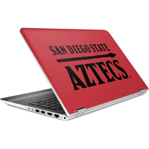 San Diego State University Logo Red HP Pavilion Skin
