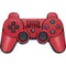 San Diego State University Logo Red PS3 Dual Shock wireless controller Skin