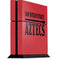 San Diego State University Logo Red PS4 Console Skin