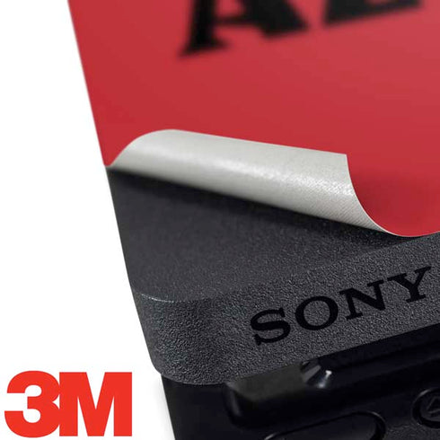 San Diego State University Logo Red PS4 Slim Bundle Skin