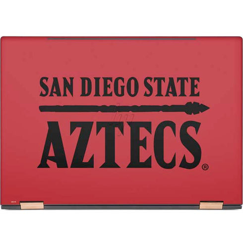 San Diego State University Logo Red HP Spectre Skin
