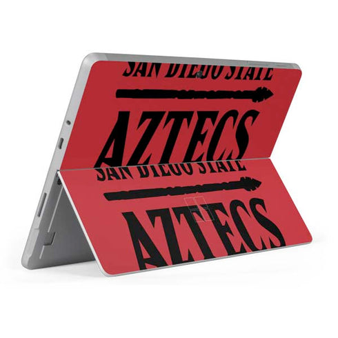 San Diego State University Logo Red Surface Go Skin