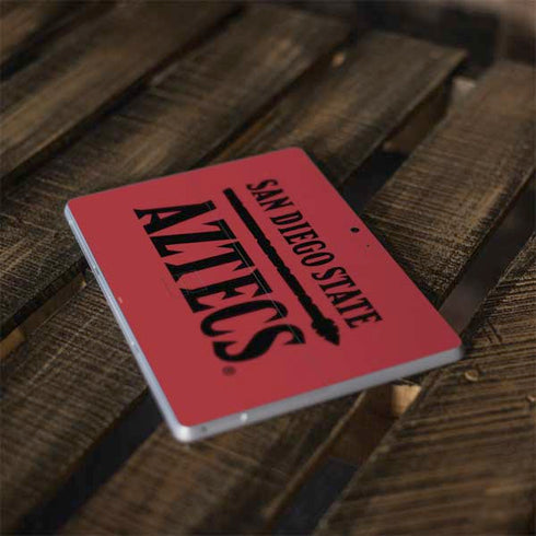 San Diego State University Logo Red Surface Go Skin