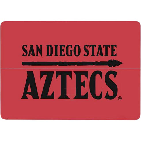San Diego State University Logo Red Surface Laptop Studio Skin