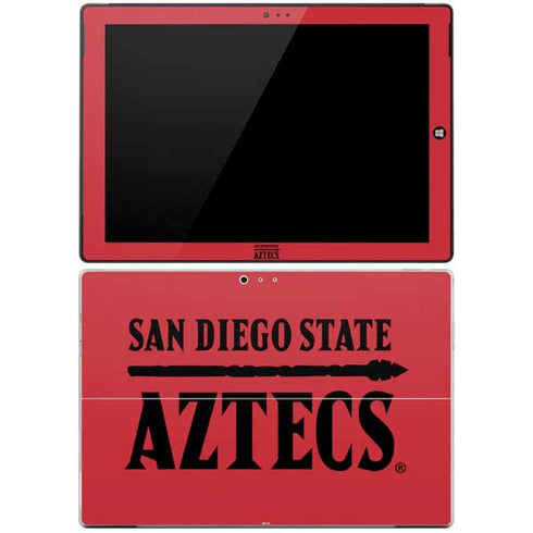 San Diego State University Logo Red Surface Pro 3 Skin