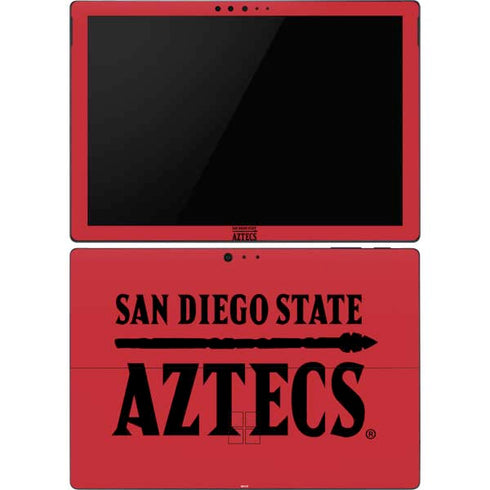 San Diego State University Logo Red Surface Pro 6 Skin