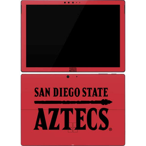 San Diego State University Logo Red Surface Pro 7 Skin
