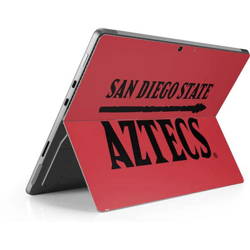 San Diego State University Logo Red Surface Pro 8 Skin