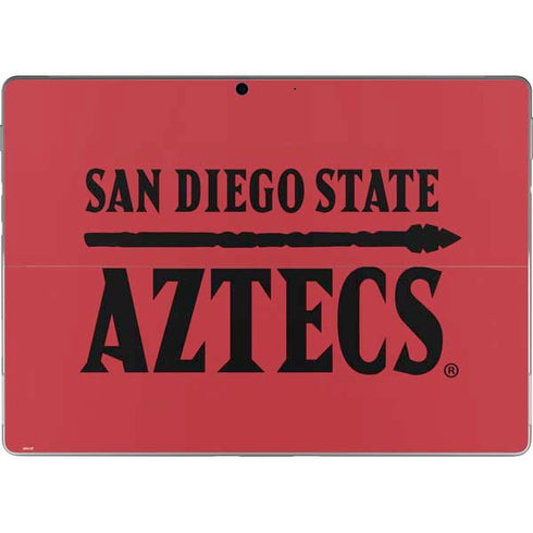San Diego State University Logo Red Surface Pro 9 Skin
