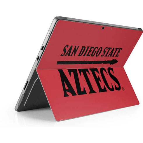San Diego State University Logo Red Surface Pro 9 Skin