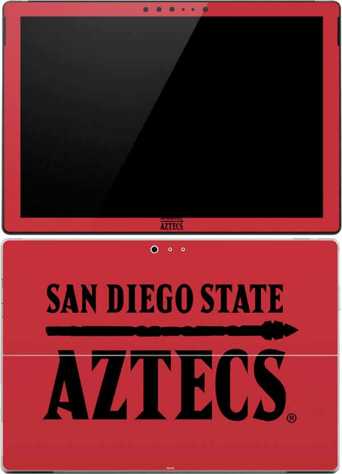 San Diego State University Logo Red Surface Pro (2017) Skin