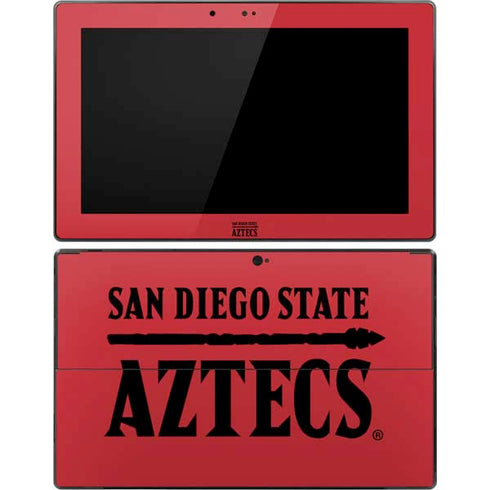 San Diego State University Logo Red Surface Pro Tablet Skin