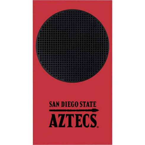 San Diego State University Logo Red Xbox Series S Bundle Skin