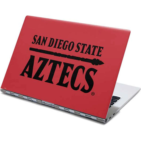 San Diego State University Logo Red Yoga 910 2-in-1 14in Touch-Screen Skin