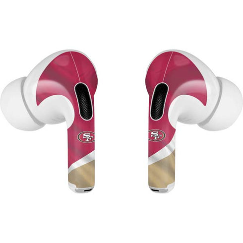 NFL San Francisco 49ers AirPods Pro 2nd Gen Skin