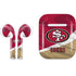 NFL San Francisco 49ers Apple AirPods 2 Skin