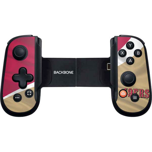 NFL San Francisco 49ers Backbone One for iPhone Game Controller Skin