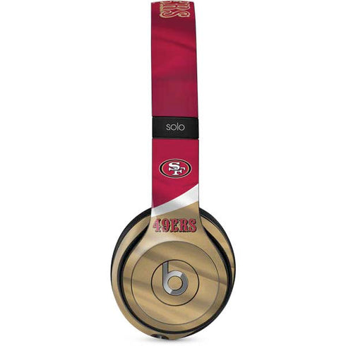 NFL San Francisco 49ers Beats Solo 2 Wired Skin