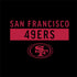 NFL San Francisco 49ers Black Performance Series Nintendo 2DS XL (2017) Skin