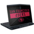NFL San Francisco 49ers Black Performance Series Dell Alienware Skin
