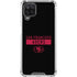 NFL San Francisco 49ers Black Performance Series Galaxy A12 Clear Case