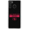NFL San Francisco 49ers Black Performance Series Galaxy A21 Clear Case