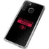 NFL San Francisco 49ers Black Performance Series Galaxy A21 Clear Case