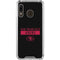 NFL San Francisco 49ers Black Performance Series Galaxy A30 Clear Case