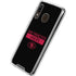 NFL San Francisco 49ers Black Performance Series Galaxy A30 Clear Case