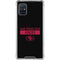 NFL San Francisco 49ers Black Performance Series Galaxy A51 5G Clear Case