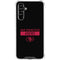 NFL San Francisco 49ers Black Performance Series Galaxy A54 5G Clear Case