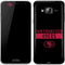 NFL San Francisco 49ers Black Performance Series Galaxy J3 Skin