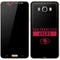 NFL San Francisco 49ers Black Performance Series Galaxy J7 Skin