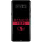 NFL San Francisco 49ers Black Performance Series Galaxy Note 8 Skin
