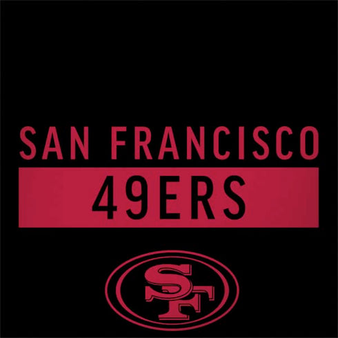 NFL San Francisco 49ers Black Performance Series Galaxy Note 8 Skin