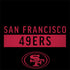 NFL San Francisco 49ers Black Performance Series Galaxy Note 8 Skin