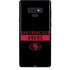 NFL San Francisco 49ers Black Performance Series Galaxy Note 9 Skin