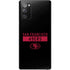 NFL San Francisco 49ers Black Performance Series Galaxy Note20 5G Skin