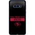 NFL San Francisco 49ers Black Performance Series Galaxy S10e Skin