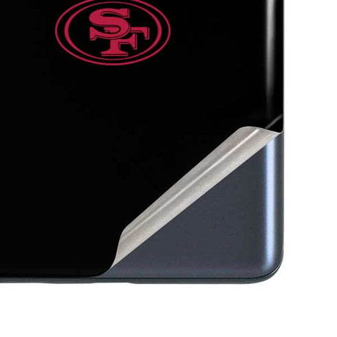 NFL San Francisco 49ers Black Performance Series Galaxy S20 Fan Edition Skin