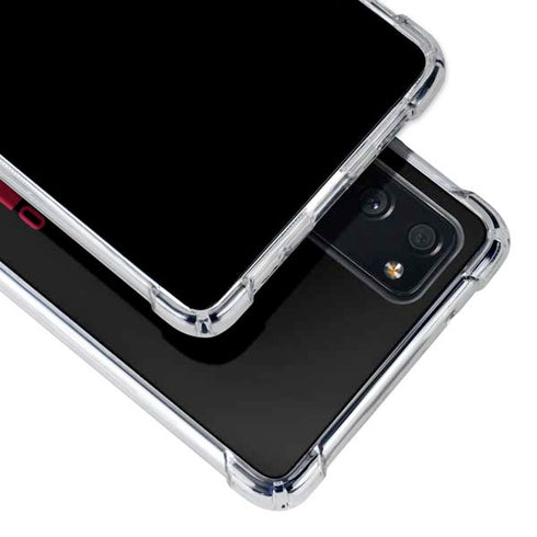 NFL San Francisco 49ers Black Performance Series Galaxy S20 FE Clear Case