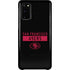 NFL San Francisco 49ers Black Performance Series Galaxy S20 Lite Case