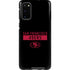 NFL San Francisco 49ers Black Performance Series Galaxy S20 Pro Case