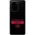 NFL San Francisco 49ers Black Performance Series Galaxy S20 Ultra 5G Skin
