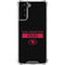 NFL San Francisco 49ers Black Performance Series Galaxy S21 FE Clear Case